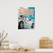 Poster de voiture Chiropratique (Cuisine)