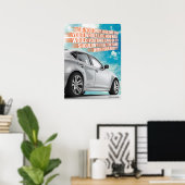 Poster de voiture Chiropratique (Bureau à domicile)