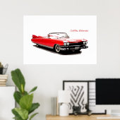 Poster de voiture classique (Bureau à domicile)