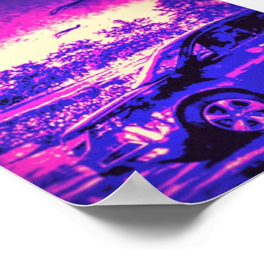 Poster de voiture cool (Coin)