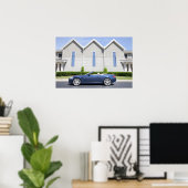 Poster de voiture Jaguar (Bureau à domicile)