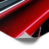 Poster de voiture musculaire classique des années (Coin)