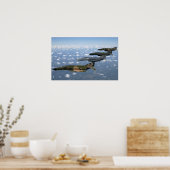 Poster de vol F-4 Phantom II (Cuisine)