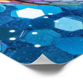 Poster de volley-ball Disco (Coin)