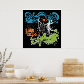 Poster de volleyball "J'aime MA vie" (Cuisine)