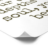 Poster De Vos Astuces - Citation De Beauté (Coin)