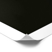 Poster de votre choix (noir) (Coin)