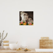 Poster de votre Mariage photo pour Roses vintages (Cuisine)