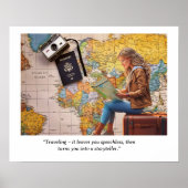 POSTER DE VOYAGE (Devant)