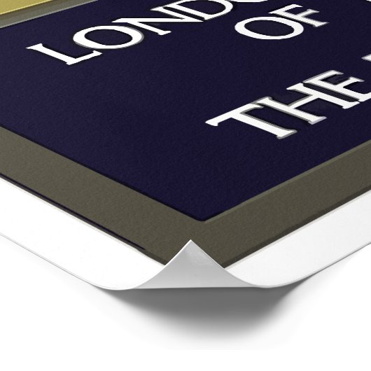 Poster de voyage Angleterre et Écosse (Coin)