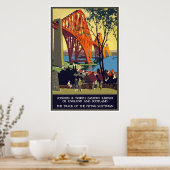 Poster de voyage Angleterre et Écosse (Cuisine)