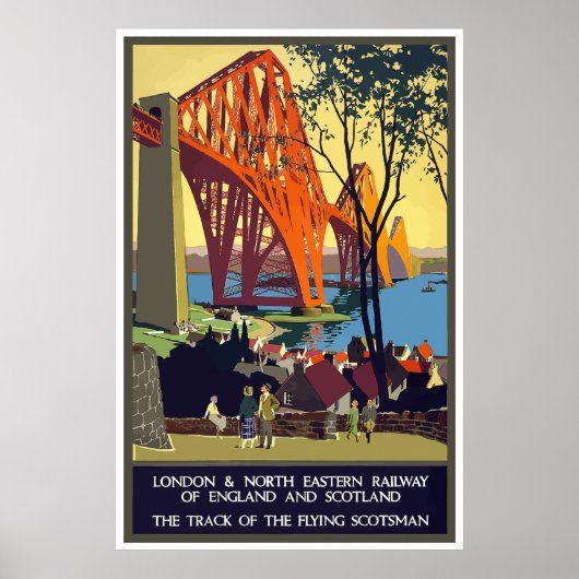 Poster de voyage Angleterre et Écosse (Devant)
