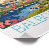 Poster de voyage Balboa Park - San Diego Californi (Coin)