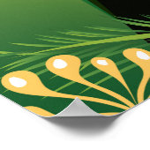 Poster de voyage Borneo Rainforest (Coin)