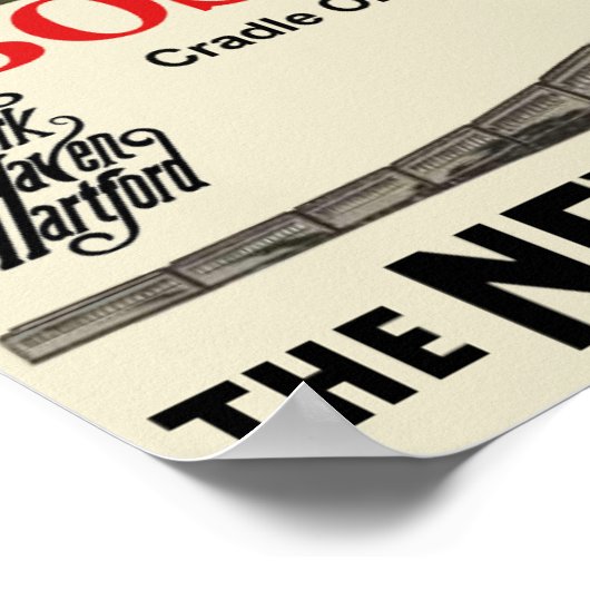 Poster de voyage Boston (Coin)