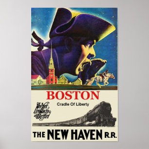 Poster de voyage Boston