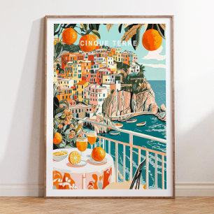 Poster de voyage Cinque Terre, Italie Imprimer Voy