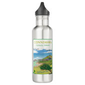 Poster de Voyage Connemara Design Bouteille d'eau (Gauche)