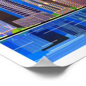 Poster de voyage de Chicago WallArt (Coin)