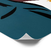 Poster de voyage de Houston, Texas (Coin)