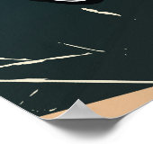 Poster de voyage de la Route 66 (Coin)