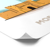 Poster de voyage de la ville de Fez - poster de vo (Coin)