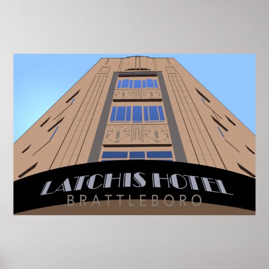 Poster de voyage de Latchis Hotel Retro (Devant)