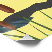 Poster de voyage de l'île de Mersia Essex (Coin)