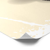 Poster de voyage de London vintage scooter Union (Coin)