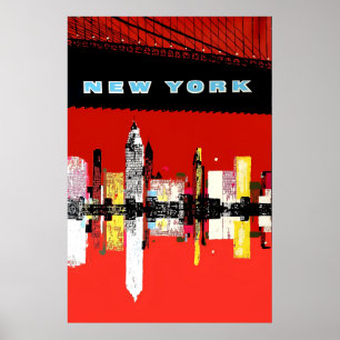 Poster de voyage de New York
