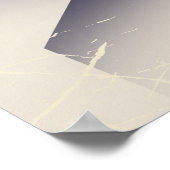 Poster de voyage de ski Tignes, France (Coin)