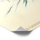 Poster de voyage de ski Vintage Murren Suisse (Coin)