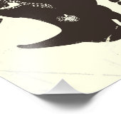 poster de voyage de style vintage Swaziland Rhino (Coin)