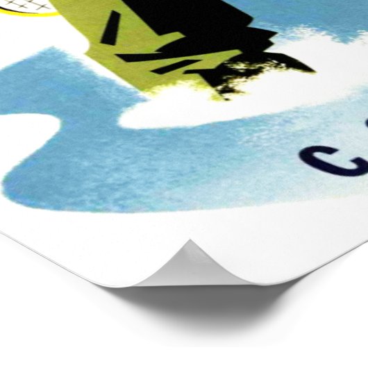 Poster de voyage du Colorado (Coin)