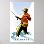 Poster de voyage du Colorado (Devant)