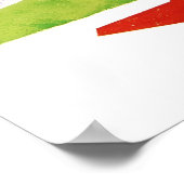 Poster de voyage du Colorado (Coin)