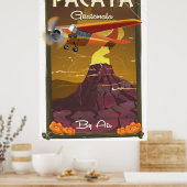 Poster de voyage du Pacaya Volcano Guatemala (Cuisine)