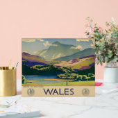 Poster de voyage du Pays de Galles (Mariage)