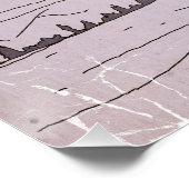 Poster de voyage en Chine vintage (Coin)