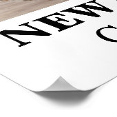 POSTER DE VOYAGE EN NOUVELLE-ORLÉANS (Coin)