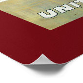 Poster de voyage en téléphérique de San Francisco  (Coin)