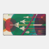 Poster de Voyage Espace Rétro - Système Solaire Gr (Recto)