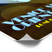 poster de voyage Express à Paris (Coin)