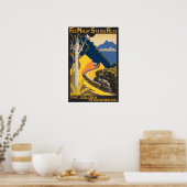 Poster de voyage Fed Malay States Rys (Cuisine)