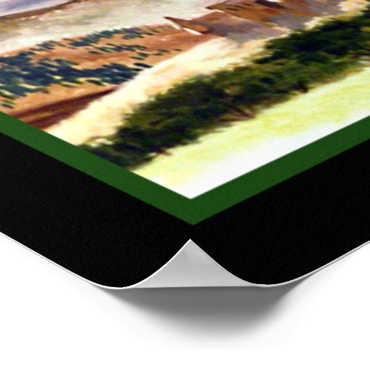 Poster de voyage Glasgow (Coin)