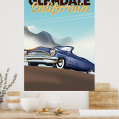 poster de voyage Glendale, Californie (Cuisine)