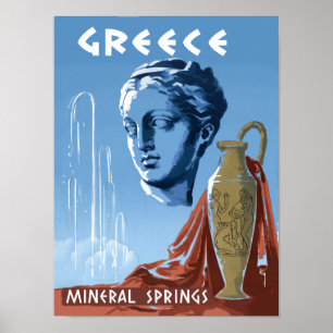 Poster de voyage Grèce