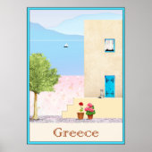 Poster de voyage Grèce (Devant)
