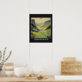 Poster de voyage Grindelwald Suisse (Cuisine)