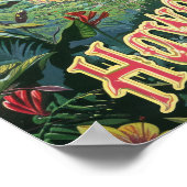 Poster de voyage Hawaii Art Imprimer Poster (Coin)